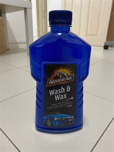 Armor All Wash Wax 1 Litre Car Accessories Accessories On Carousell