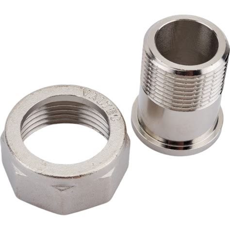 Прямой полусгон с накидной гайкой VALTEC 1x3/4 VTr.613.N.0605 ...