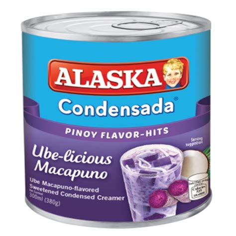 Alaska Condensada Ube Licious Macapuno Ube Macapuno 300ml Shopee Philippines