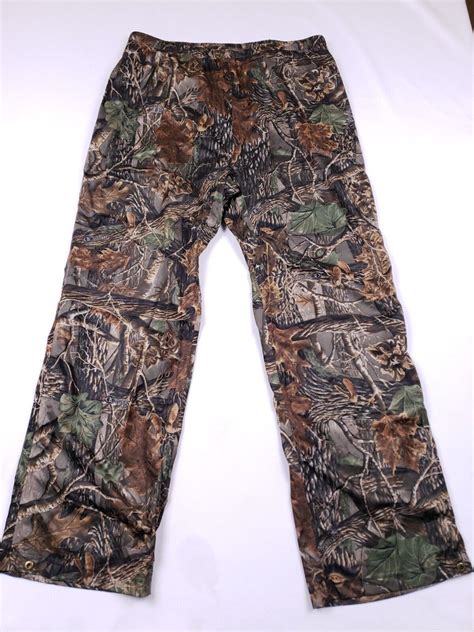 Cabelas Dry Plus Camo Hunting Pants Mens Large Seclusion D Lightweight