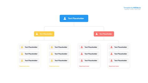 PPT Template for Org Chart