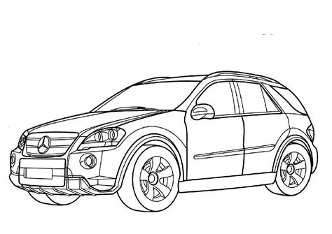 Dessins De Coloriage Mercedes Imprimer Sur Laguerche Page