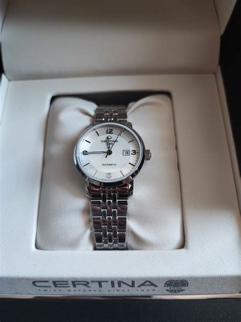 Nowy Oryginalny Zegarek Damski Certina Ds Lady Caimano Automatic Krak W