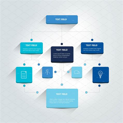 Infographics flowchart. | Work Illustrations ~ Creative Market