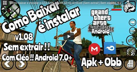 Oficina Digital Como Baixar E Instalar O Gta San Andreas No Android