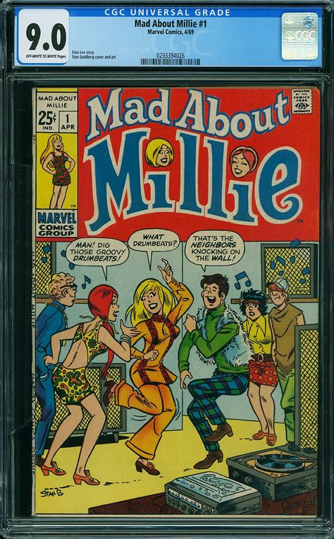 Mad About Millie Comic Book Sale Cgc Vfnm