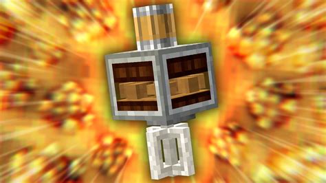 Minecraft Encrypted Blaze Burning Mechanical Mixer Modded