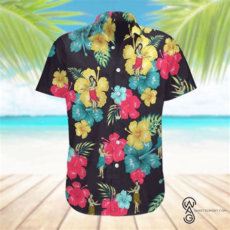 Jim Carrey Flower Hawaiian T Shirt From Ace Ventura Movie Custom