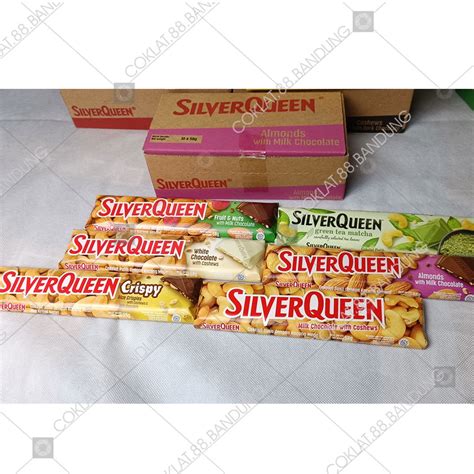 Jual Silverqueen Gr Box Isi Pcs Coklat Silver Queen Gram