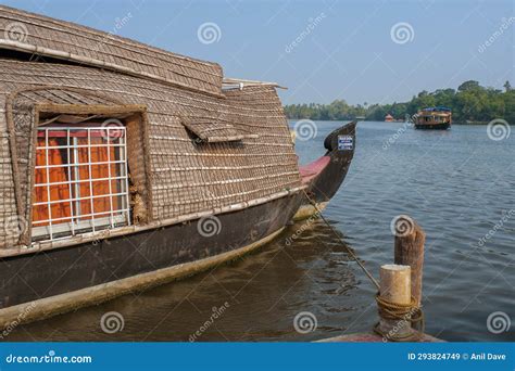 Heritage Backwaters, Houseboat in Backwaters from Kottayam Editorial Stock Image - Image of lake ...