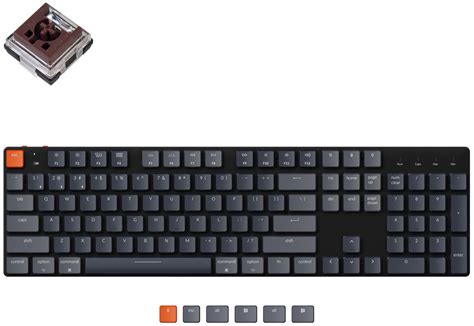 Keychron K Se Optical Brown White Led Hot Swap Wl Ua Black