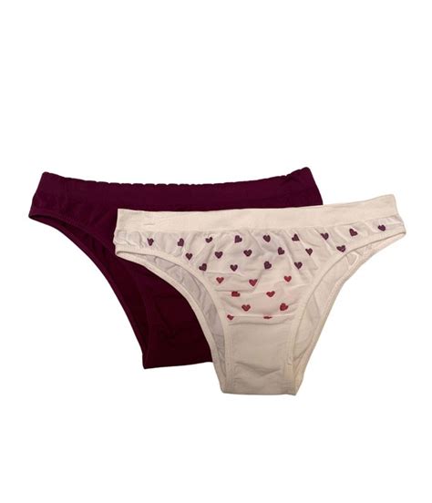 Kit Calcinhas Trifil C Branco Roxo Lingerie Br