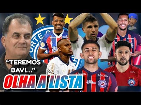 Lista De Sa Da Do Bahia Jogadores Em Fim De Contrato Quem Vc Mant M