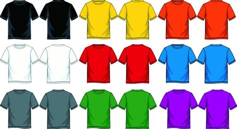 Shirt Vector Template - Etsy