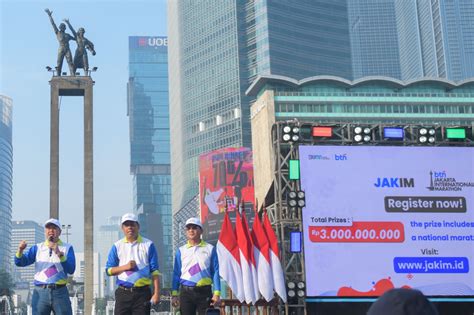 Meriahkan HUT Jakarta PJ Gubernur Ajak Masyarakat Meriahkan BTN Jakim