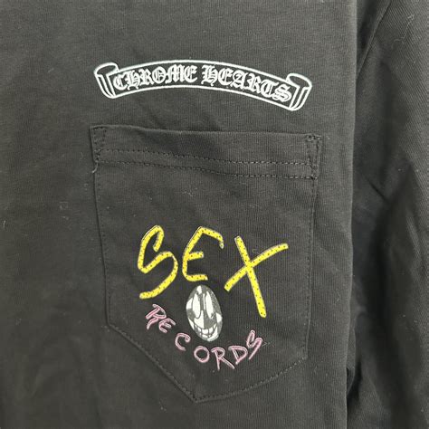 Chrome Hearts Sex Records Long Sleeve Worn Only To Depop