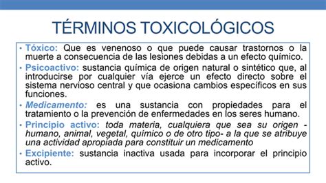 Clase 1 Generalidades De La ToxicologÍa Ppt