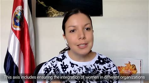 Message Of Costa Rica In Support Of The Call For Action For Gender Equality In The Water Domain