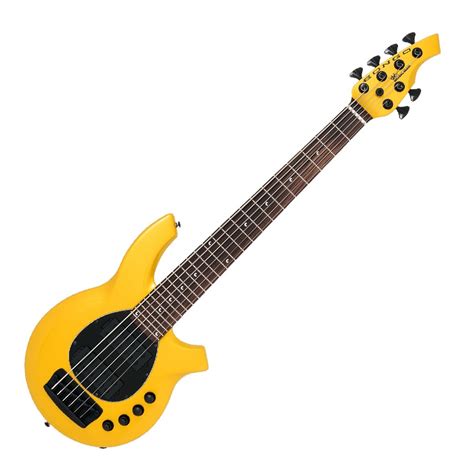 Music Man Bongo 6 HH Bass, Firemist Gold at Gear4music