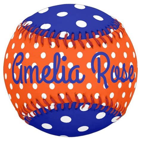 Personalized Softballs