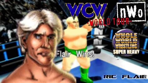 WCW NWo World Tour N64 Playthrough SUPER HEAVYWEIGHT Title With RIC