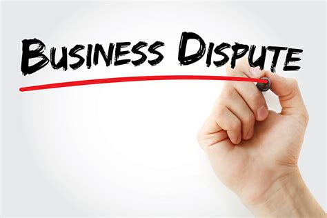 How To Resolve Business Disputes Small Business Disputes