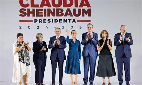 Claudia Sheinbaum anunció a los primeros integrantes de su gabinete