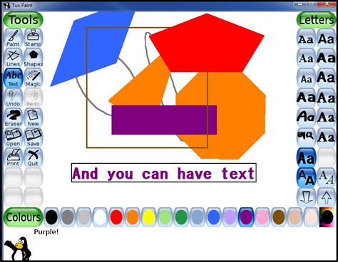 Tux Paint: Graphics for Kids