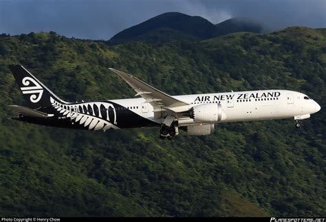 ZK NZC Air New Zealand Boeing 787 9 Dreamliner Photo By Henry Chow ID