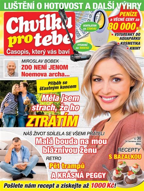 Chvilka Pro Tebe P Edplatn Asopisy Magaziny Cz