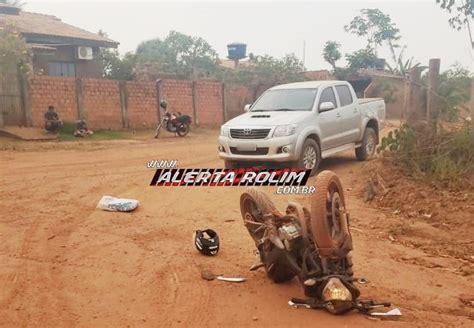 Rolim De Moura Ap S Grave Acidente Motociclista Socorrido Pelos