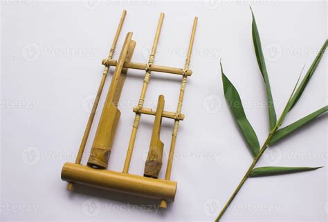 Angklung The Traditional Sundanese Musical Instrument Made From Bamboo