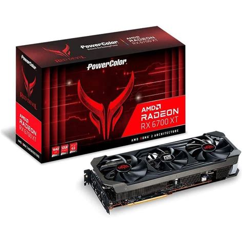 PowerColor Red Devil Radeon RX 6700 XT 12GB GDDR6 192 Bit Graphics Card