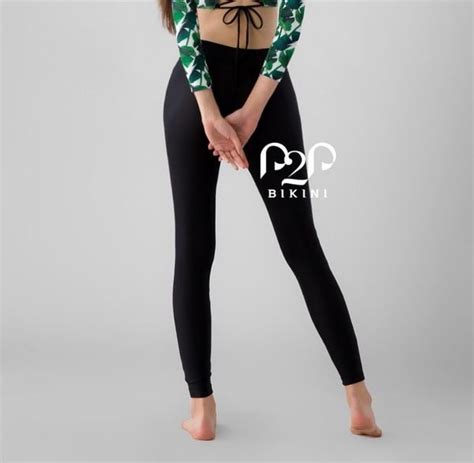 Quần bơi dài phối lưới đen P P Bikini Thương hiệu đồ bơi nữ đồ bơi nam hàng đầu Việt Nam