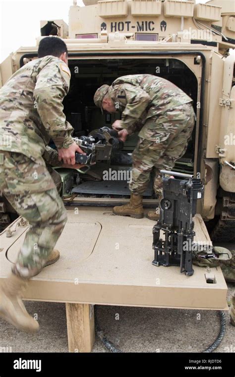 Bradley Crewmen From 2nd Battalion 7th Cavalry Regiment 3rd Armored