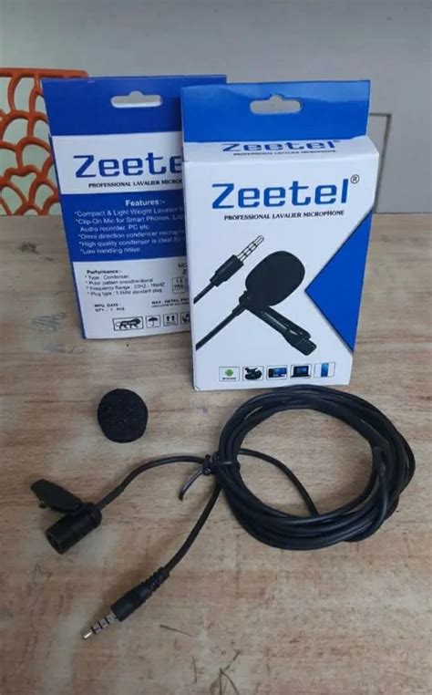 Universal Wired Lavalier Microphone at Rs 200/piece in New Delhi | ID ...