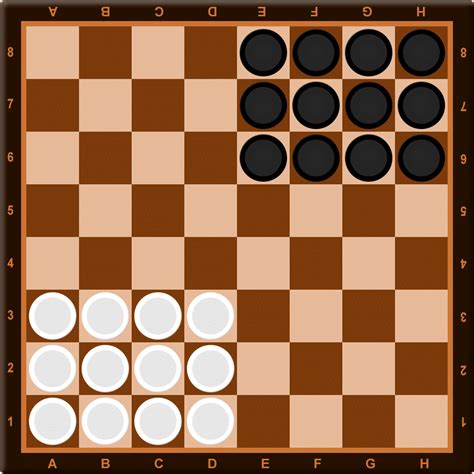 Как играть в игру «Уголки» с шашками: описание и правила игры на ...