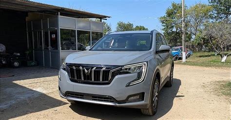 India S First Mahindra XUV700 With A Nardo Grey Wrap This Is IT