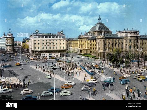 Karlsplatz munich 1960s hi-res stock photography and images - Alamy