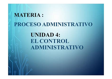 Pdf Materia Proceso Administrativo Dokumen Tips