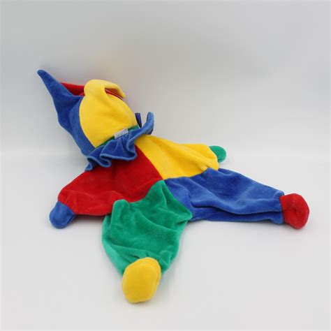 Doudou Plat Lutin Bleu Jaune Vert Rouge Sterntaler