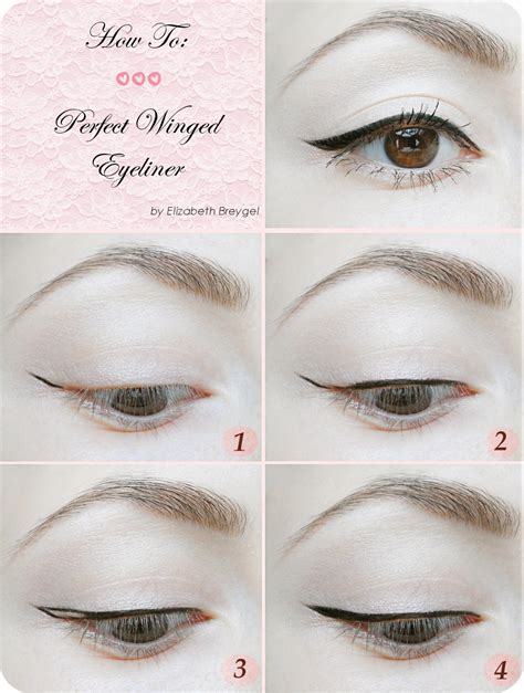 How To Do A Perfect Winged Eyeliner Look Step By Step Makeup