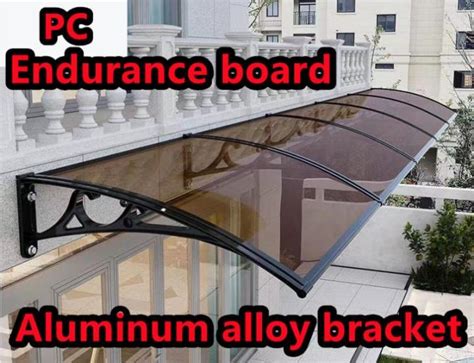 Awning Canopy With Bracket For Door And Window Anti UV Mute Canopy