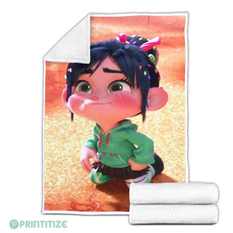 Vanellope Von Schweetz Face Cute Blanket Hot Sale