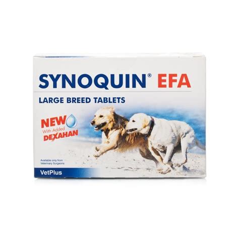 Vetplus Synoquin Efa Suplemento Para Perros Razas Grandes