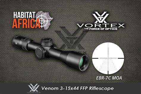 Vortex Venom 3 15x44 FFP Riflescope EBR 7C MOA Reticle