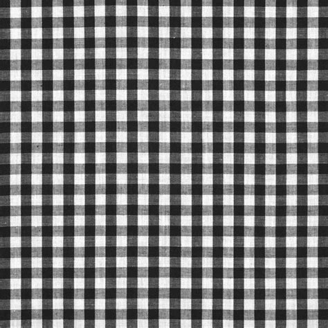 Black Gingham Fabric Onlinefabricstore