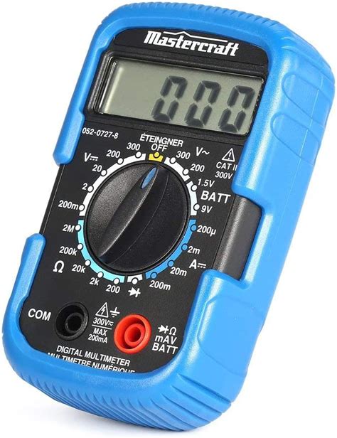 Handheld Mini Digital Multimeter 1999 Counts AC DC Volt Diode Battery