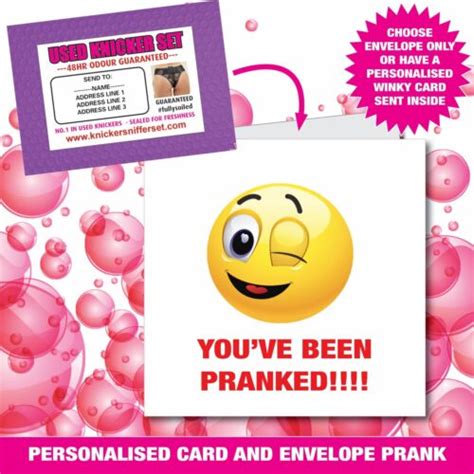 Prank Mail Used Knickers 100 Anonymous Prank Sniffer Valentines Sex 04 Ebay