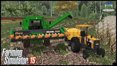 Farming Simulator 2015 Colhendo Na Minha Fazenda YouTube